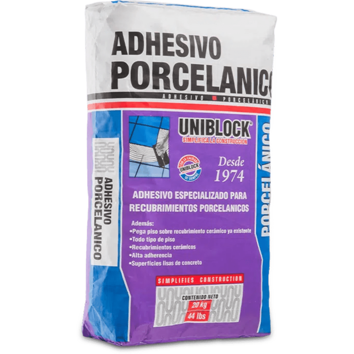 Porcelánico Uniblock