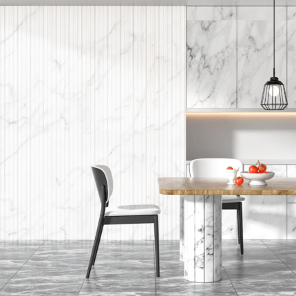 Panel WPC - Blanco Marmol